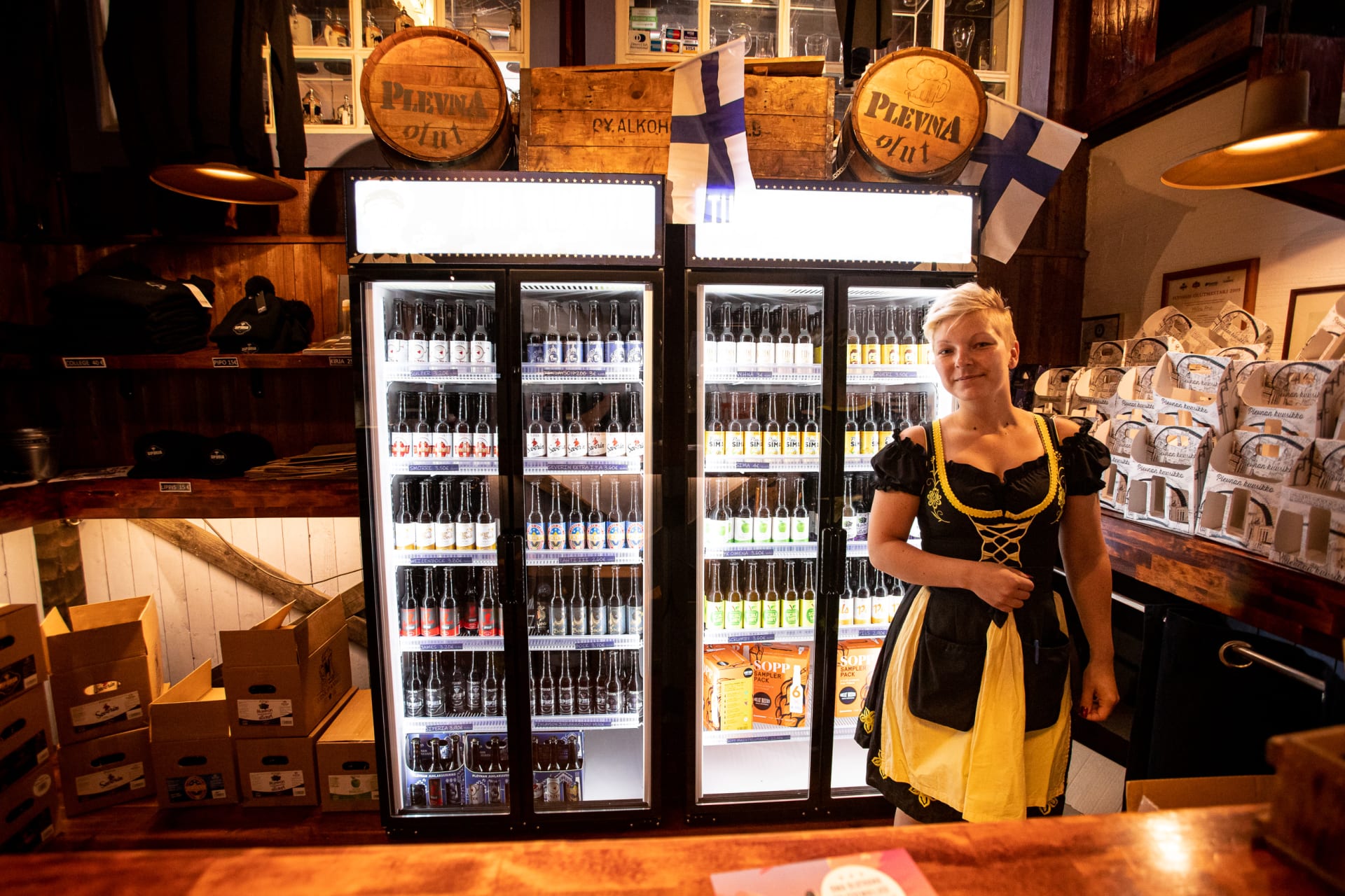 Plevna Beer Shop Visit Finland